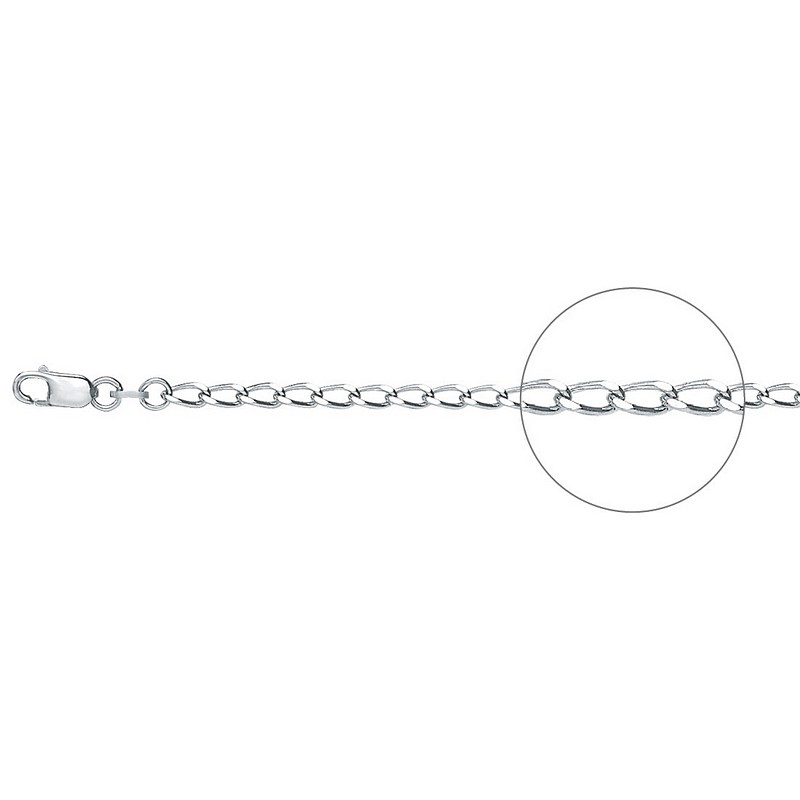 Цепочка Красцветмет - Серебро 925 (арт. НЦ22-010-3#0.80)