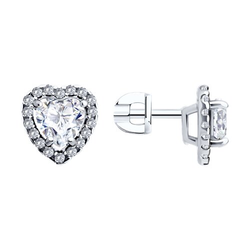 Серьги Diamant - Серебро 925, Фианит (арт. 94-122-00122-2)