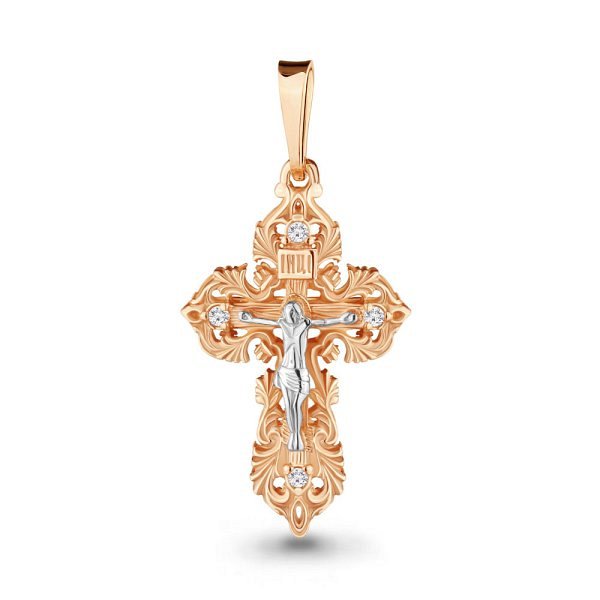 Подвеска Аквамарин - Золото 375, Фианит (арт. 20483.8)