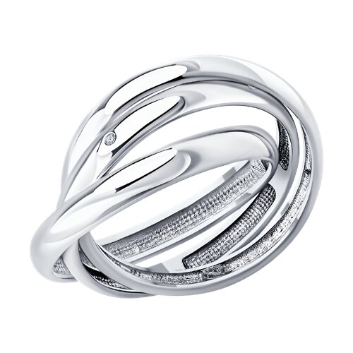 Кольцо Diamant - Серебро 925, Бриллиант (арт. 94-211-02238-1)