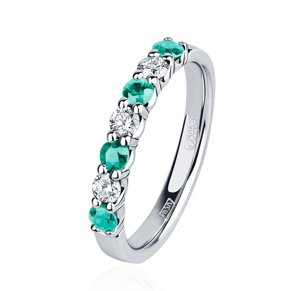 Кольцо Platinum Lab. - Платина 950 (арт. ПК-044ИБр-06)