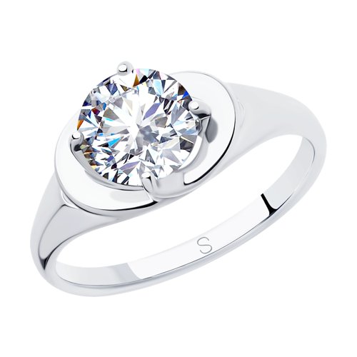 Кольцо SOKOLOV - Серебро 925, Фианит (арт. 94012825)