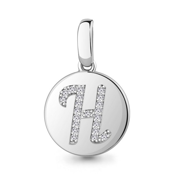 Подвеска Аквамарин - Серебро 925, Фианит (арт. 24026А.5)