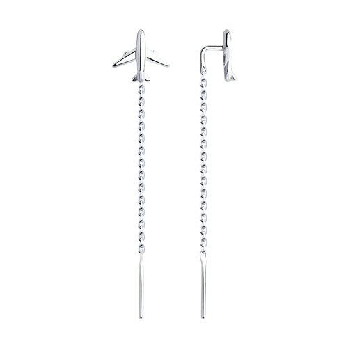 Серьги SOKOLOV - Серебро 925, Фианит (арт. 94025963)