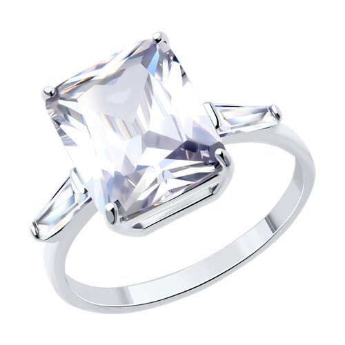 Кольцо SOKOLOV - Серебро 925, Фианит (арт. 94014052)