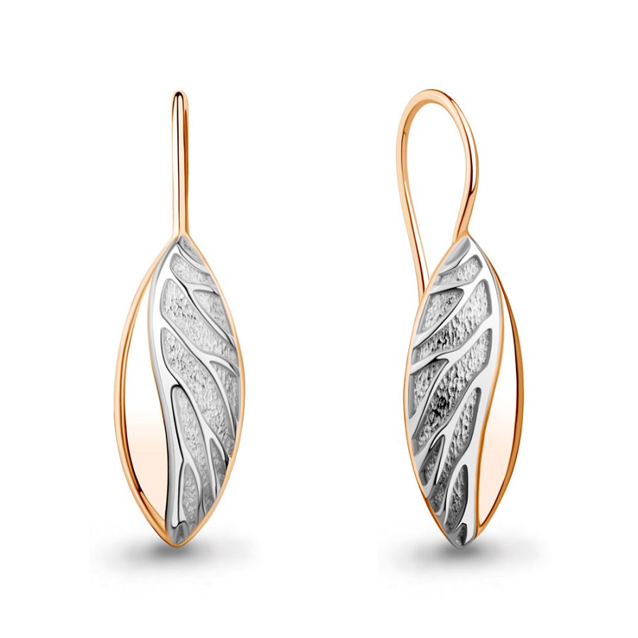 Серьги Аквамарин - Серебро 925 (арт. 34921.6)