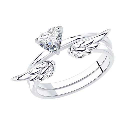 Кольцо SOKOLOV - Серебро 925, Фианит (арт. 94013289)