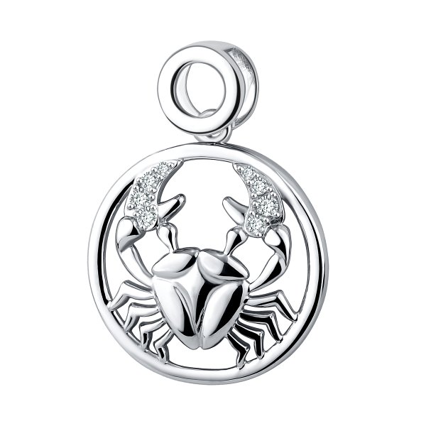 Подвеска Talant - Серебро 925, Фианит (арт. 55-72-0001-27883)