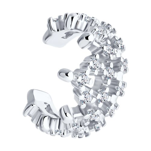 Серьга SOKOLOV - Серебро 925, Фианит (арт. 94170324)