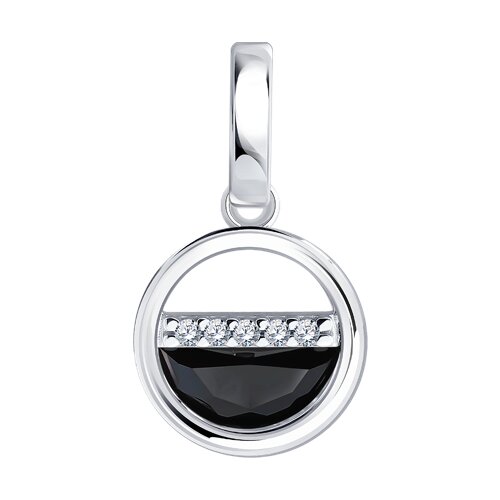 Подвеска SOKOLOV - Серебро 925, Фианит (арт. 94033440)