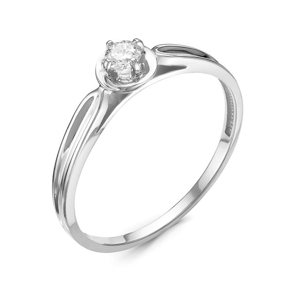 Кольцо Klondike - Золото 585, Бриллиант (арт. 01-01202-03-001-01-03)