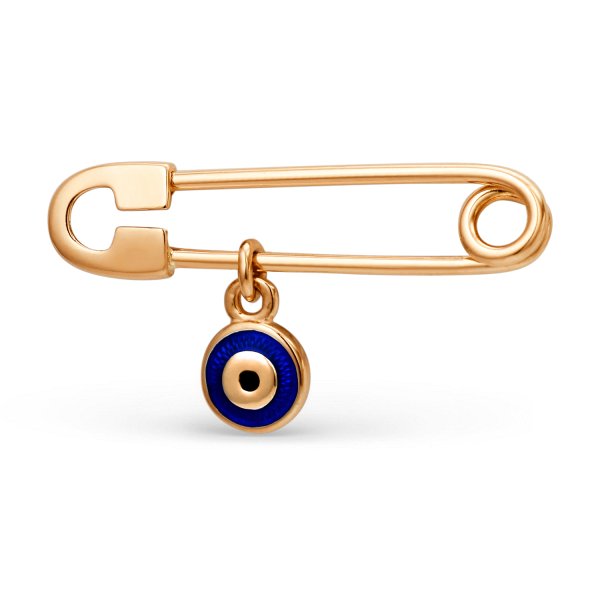 Булавка ЮФ Династия - Золото 375, Эмаль (арт. 000068-5682)