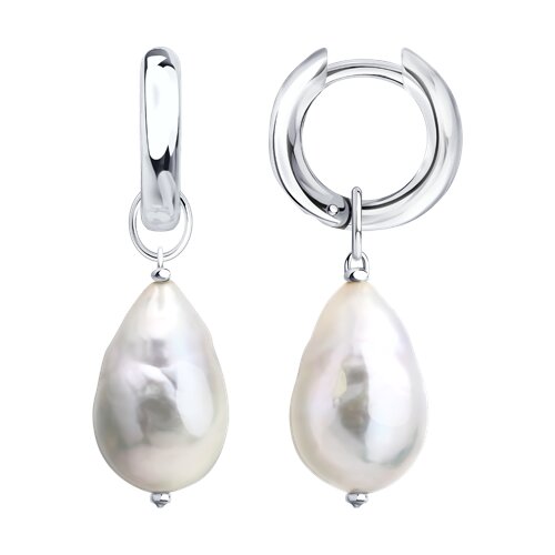 Серьги SOKOLOV - Серебро 925, Жемчуг культивированный (арт. 92025391)