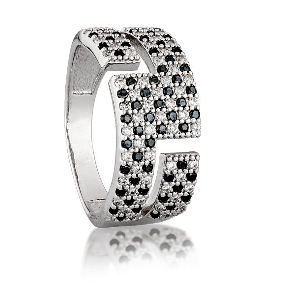 Кольцо Галатея - Серебро 925, Фианит (арт. 2782.4)