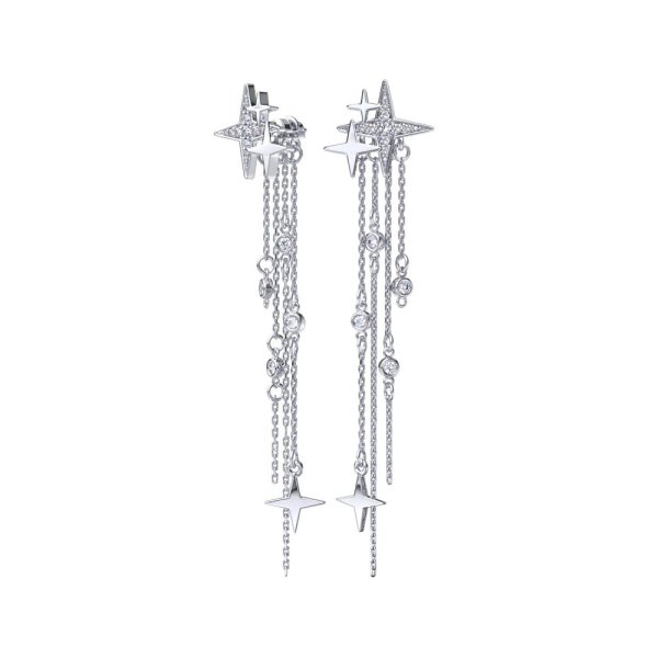 Серьги POKROVSKY - Серебро 925, Фианит (арт. 6121654-00775)