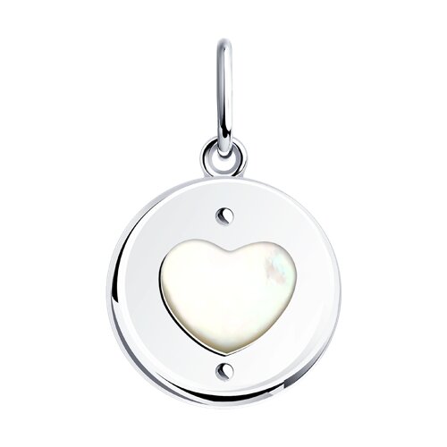 Подвеска SOKOLOV - Серебро 925, Перламутр (арт. 83030106)