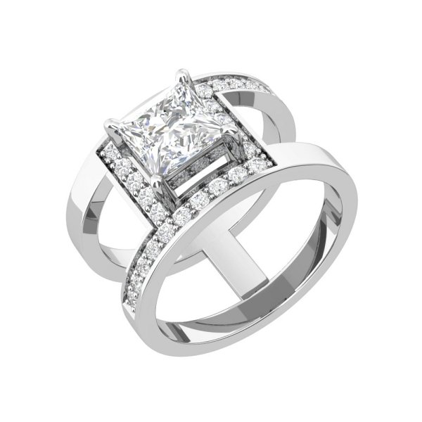 Кольцо POKROVSKY - Серебро 925, Фианит (арт. 1101522-00775)