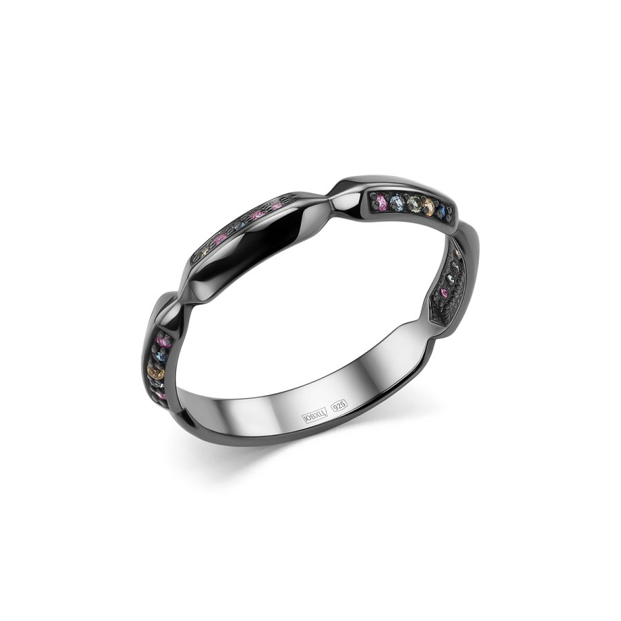 Кольцо Дар - Серебро 925, Сапфир (арт. К-5132чрс11151)