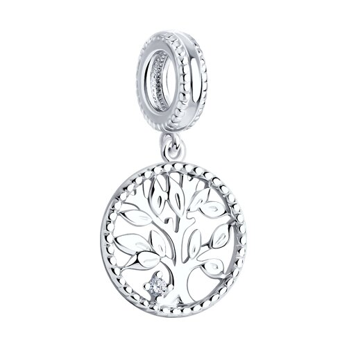 Подвеска SOKOLOV - Серебро 925, Фианит (арт. 94032485)