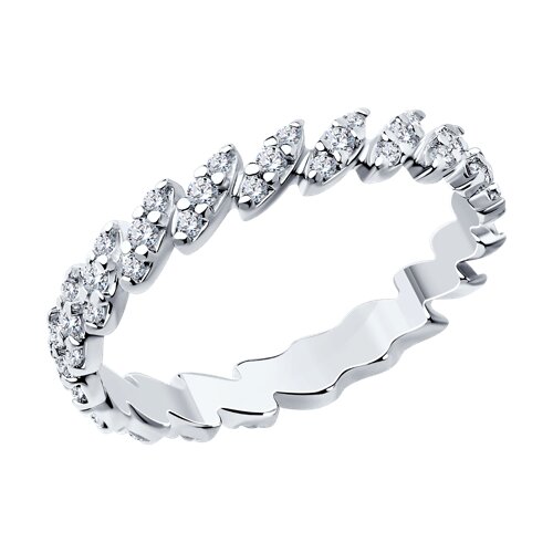 Кольцо SOKOLOV - Серебро 925, Фианит (арт. 94013687)