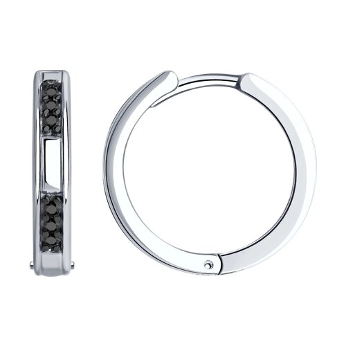 Серьги Diamant - Серебро 925, Фианит (арт. 94-120-01632-1)