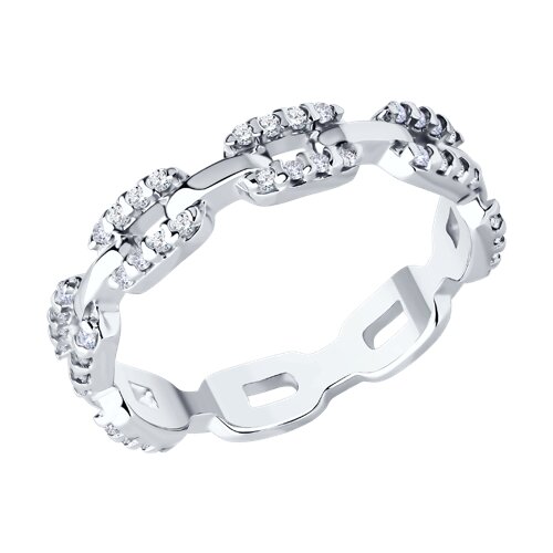 Кольцо SOKOLOV - Серебро 925, Фианит (арт. 94014231)