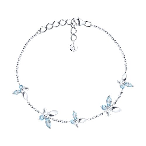 Браслет SOKOLOV - Серебро 925, Топаз (арт. 92050167)