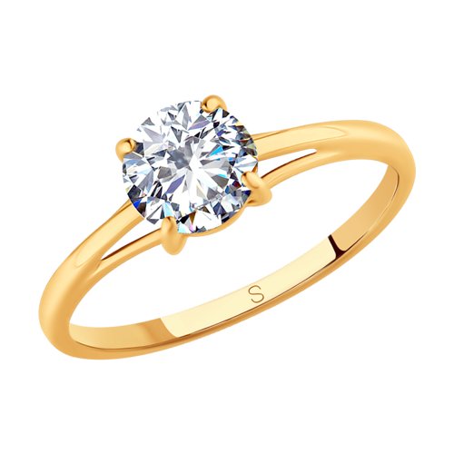 Кольцо SOKOLOV - Серебро 925, Фианит (арт. 93010806)