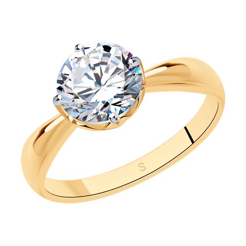 Кольцо SOKOLOV - Серебро 925, Фианит (арт. 93011077)