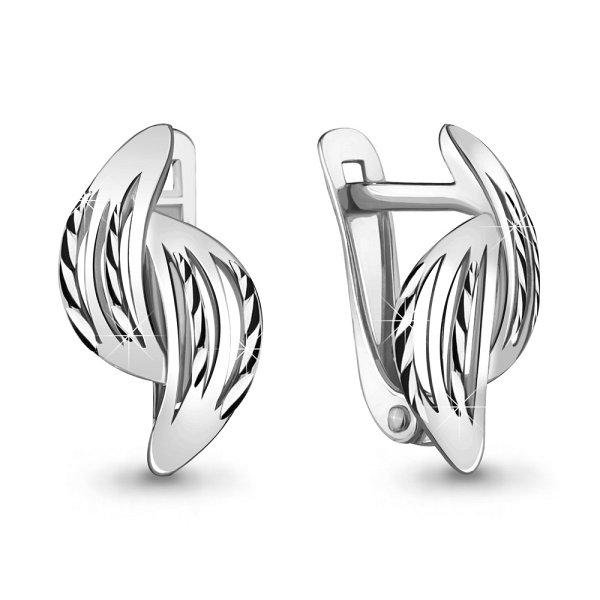 Серьги Аквамарин - Серебро 925 (арт. 30620.5)