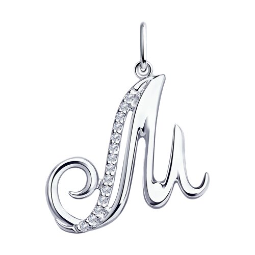 Подвеска Diamant - Серебро 925, Фианит (арт. 94-130-01316-1)