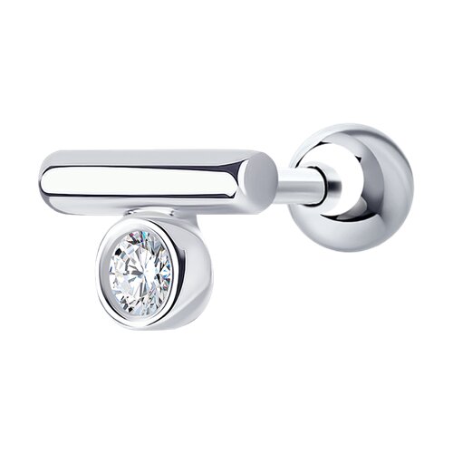 Серьга SOKOLOV - Серебро 925, Фианит (арт. 94170198)