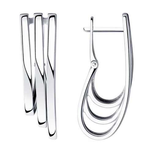 Серьги Diamant - Серебро 925 (арт. 94-120-00590-1)