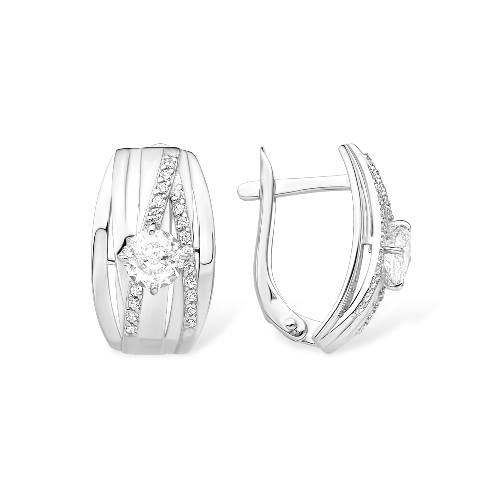 Серьги EFREMOV - Серебро 925, Фианит (арт. 12100113199-501)