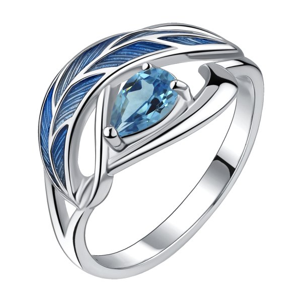 Кольцо Talant - Серебро 925, Фианит, Эмаль (арт. 20-79-000Л-17198)