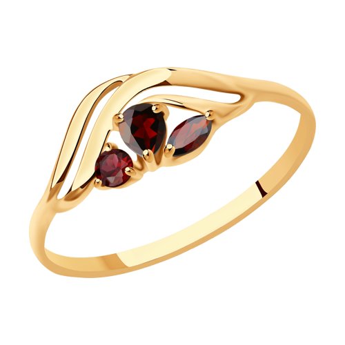 Кольцо SOKOLOV - Золото 375, Гранат (арт. 37714615)