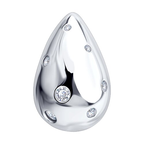 Подвеска SOKOLOV - Серебро 925, Фианит (арт. 94033405)