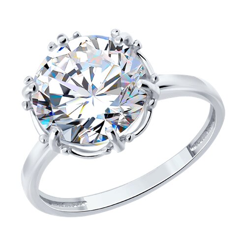 Кольцо SOKOLOV - Серебро 925, Фианит (арт. 94014878)