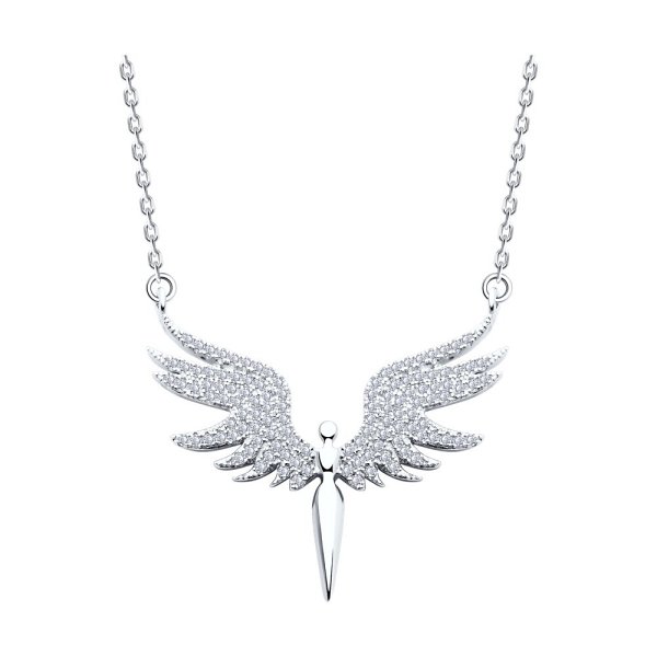 Колье SOKOLOV - Серебро 925, Фианит (арт. 94070931-91)