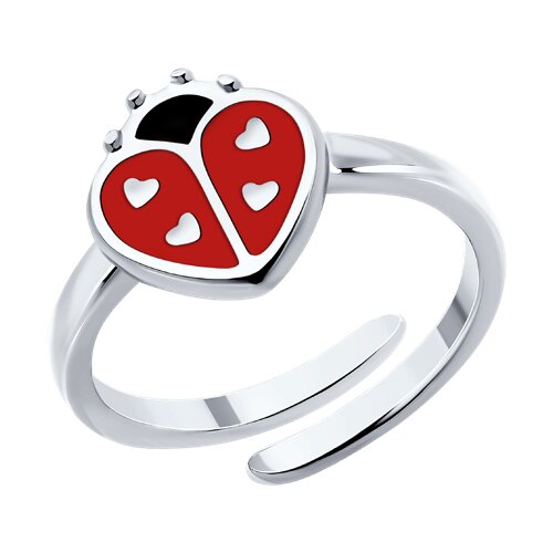 Кольцо Diamant - Серебро 925, Эмаль (арт. 94-110-02166-1)