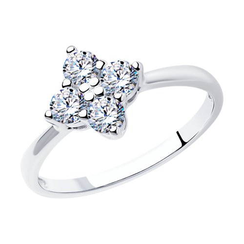 Кольцо SOKOLOV - Серебро 925, Фианит (арт. 94011739)