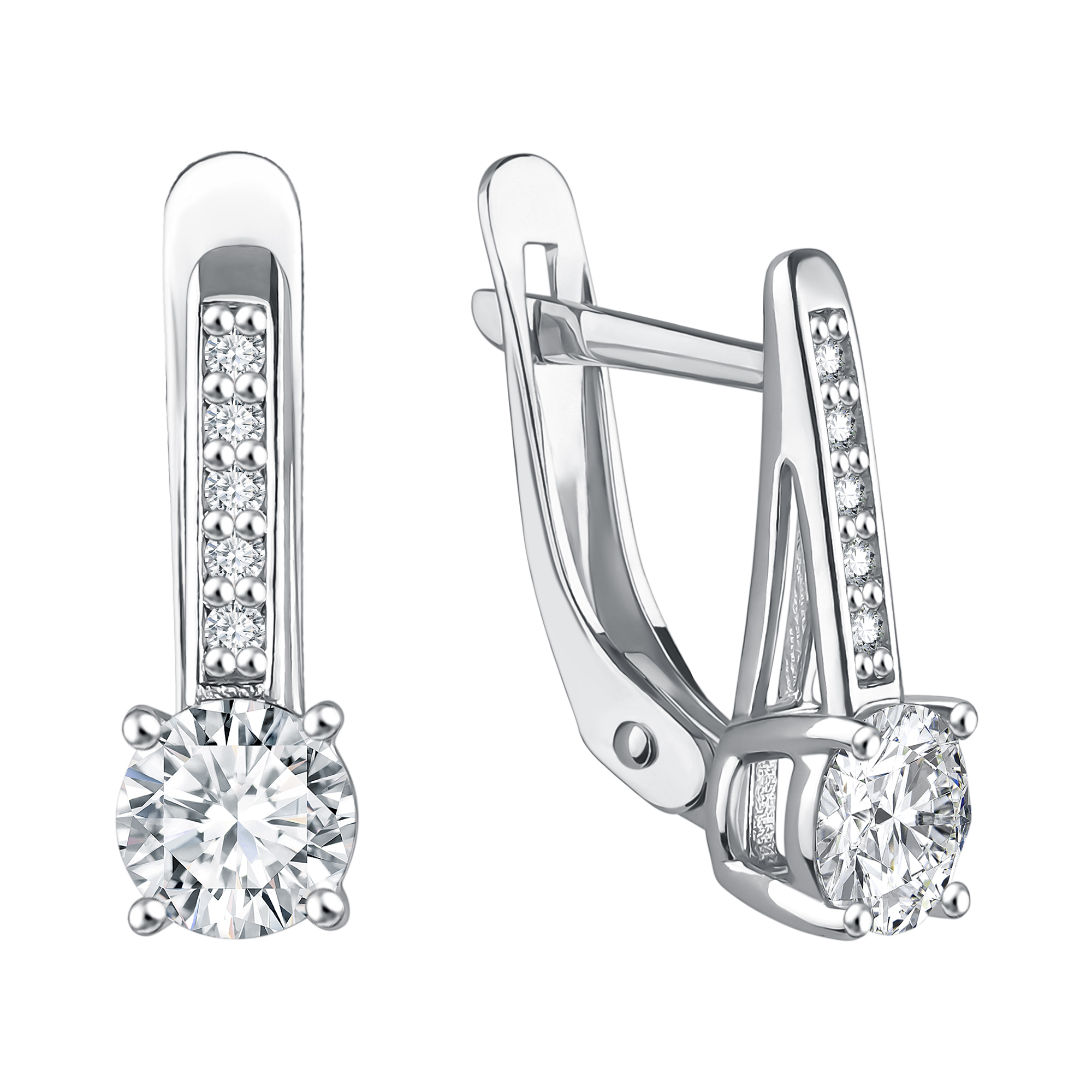 Серьги Talant - Серебро 925, Фианит (арт. 10-72-0001-17559)