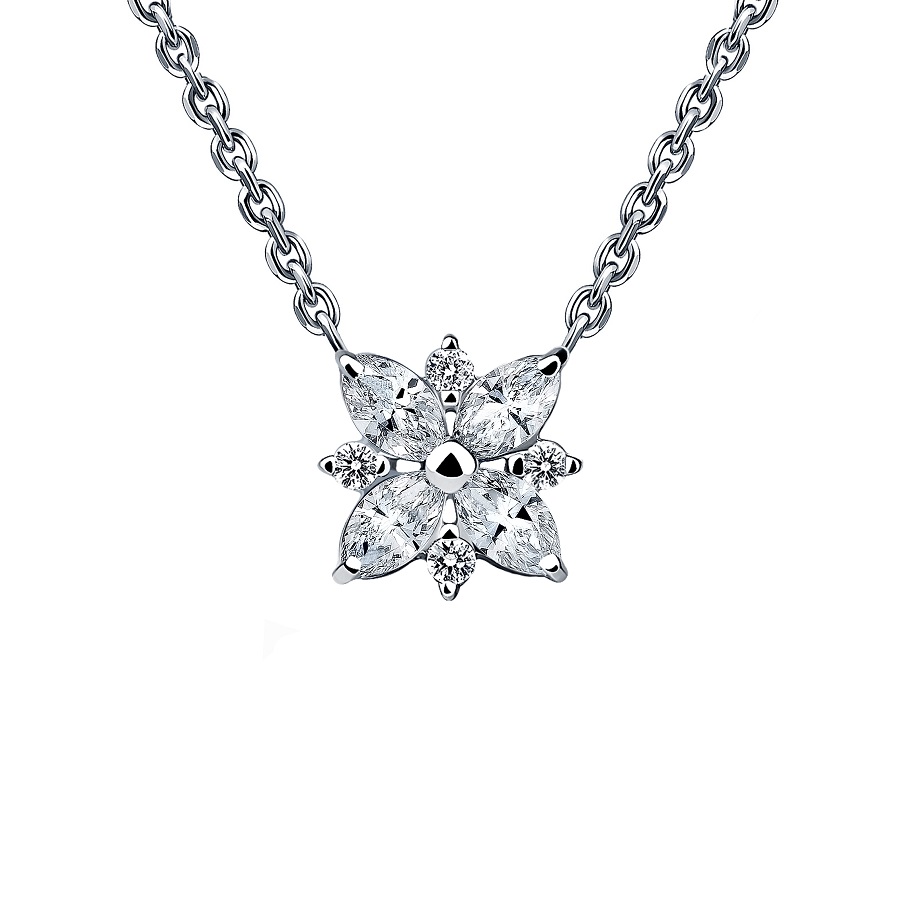 Колье Platinum Lab. - Платина 950 (арт. ПХ-062-01)