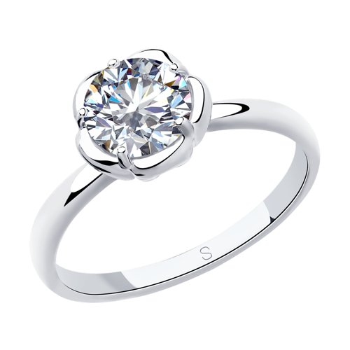 Кольцо SOKOLOV - Серебро 925, Фианит (арт. 94012957)