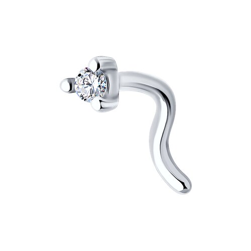 Пирсинг Diamant - Серебро 925, Фианит (арт. 94-160-02008-1)