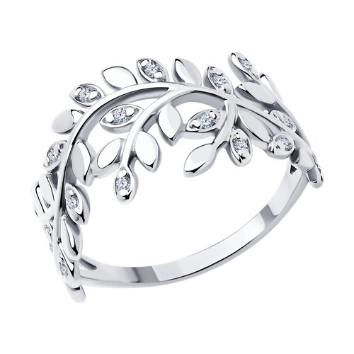 Кольцо SOKOLOV - Серебро 925, Фианит (арт. 94013810)