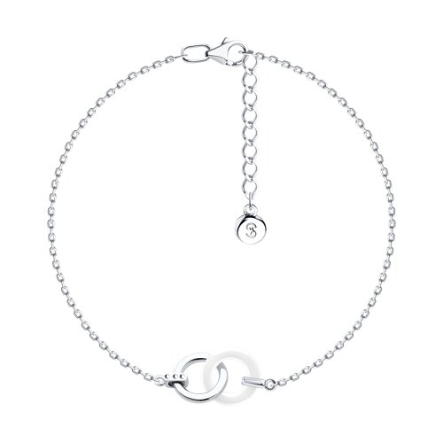 Браслет SOKOLOV - Серебро 925, Керамика (арт. 94050950)