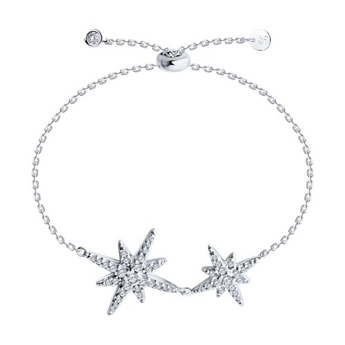 Браслет SOKOLOV - Серебро 925, Фианит (арт. 94051236)