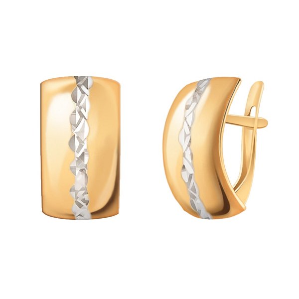 Серьги Атолл - Золото 585 (арт. 20365а-3)