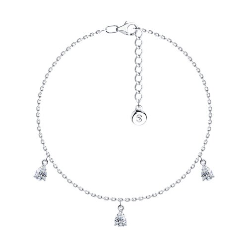 Браслет SOKOLOV - Серебро 925, Swarovski (арт. 94051035)